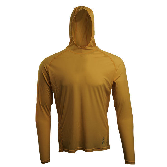 Golden Altitude Sun Hoodie front view. Hoodie only.