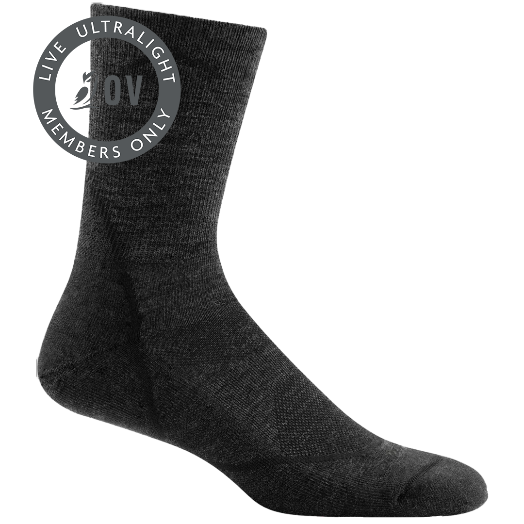 Men's Darn Tough Light Hiker Crew Lightweight Hiking Socks