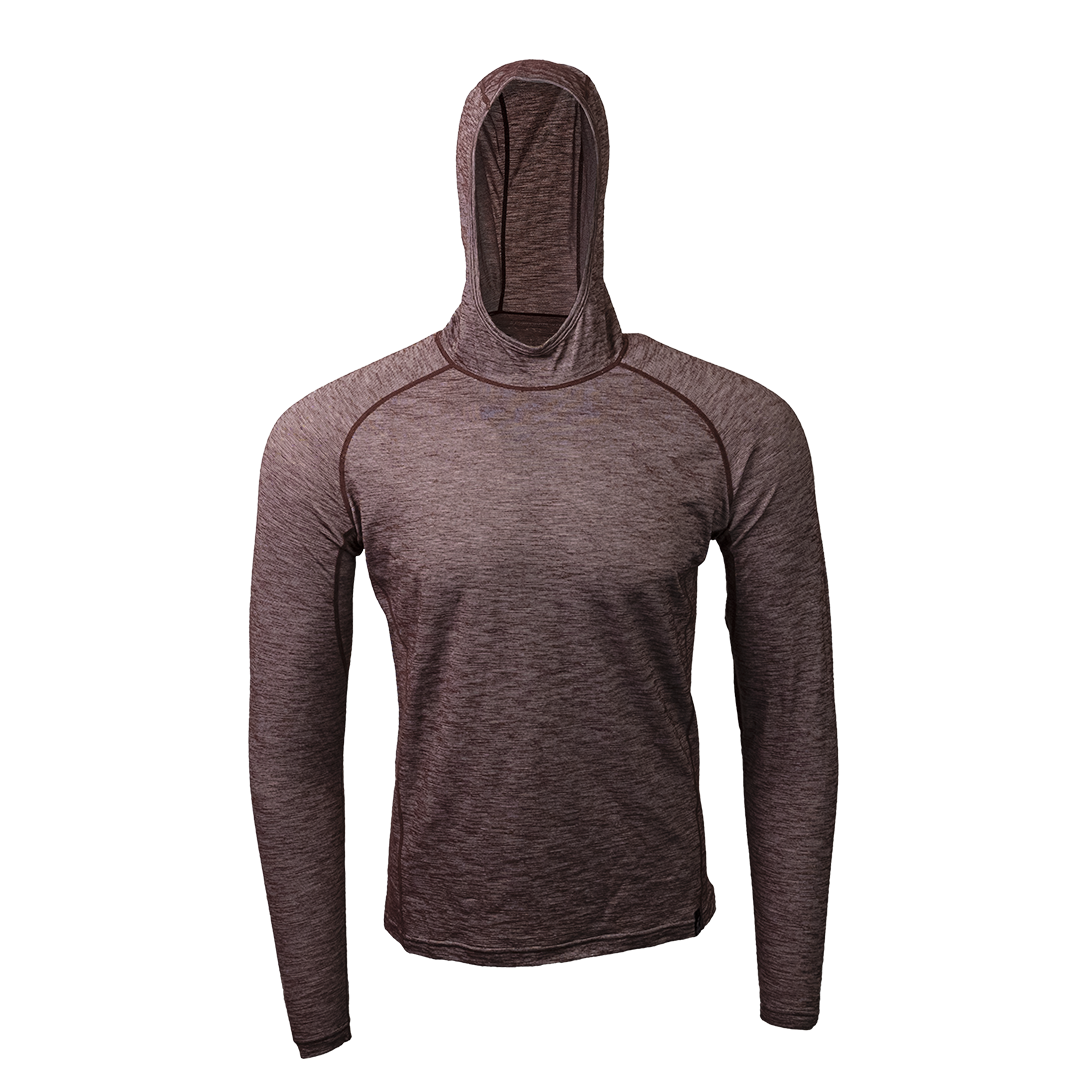 Front view of Tern Ultralight Merino Wool Hoodie