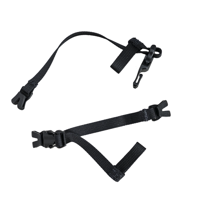 Pair of adjustable sternum straps with quick-release side-squeeze clips and webbing attachment hooks for the Outdoor Vitals Skyline 30 Fastpack shoulder harness.