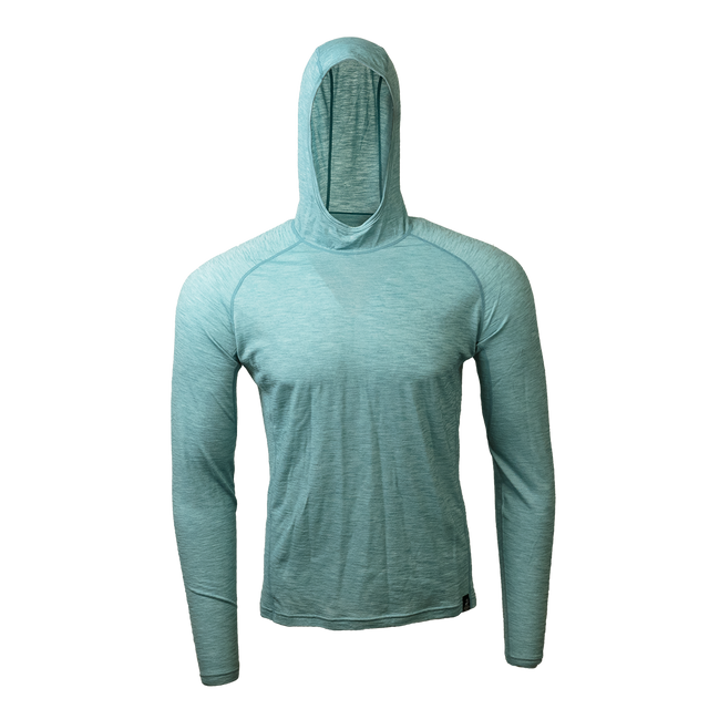 Front view of Tern Ultralight Merino Wool Hoodie
