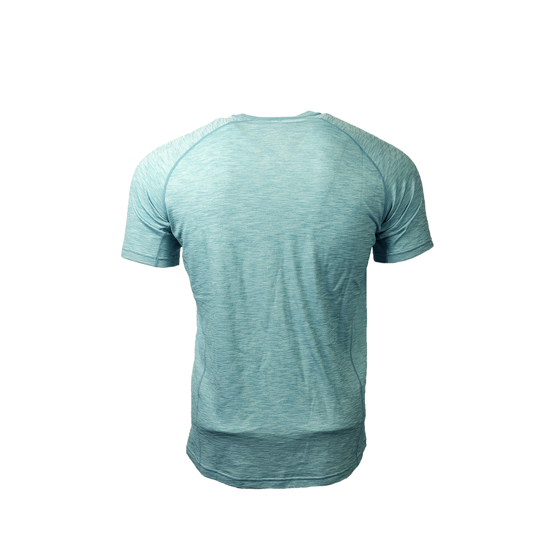 Rear view of Outdoor Vitals Tern Ultralight Merino Wool Tee