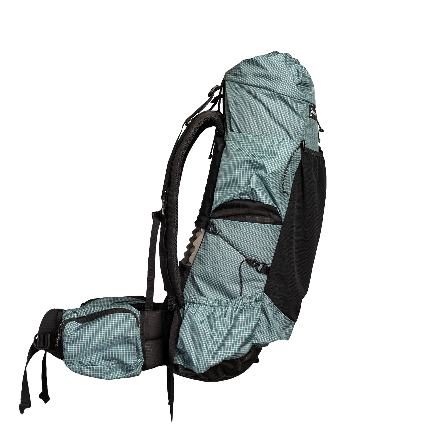 Side view of the Shadowlight Ultralight Backpack