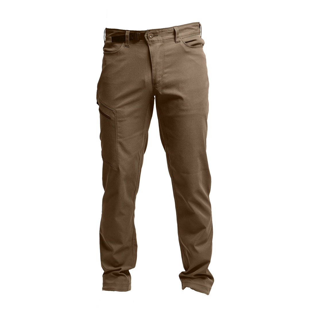 front view of men's hiking pants