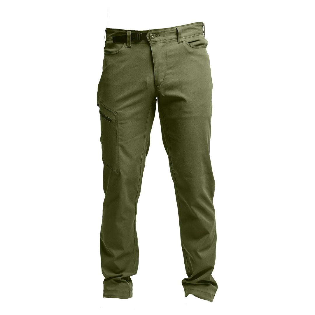 front view of men's hiking pants
