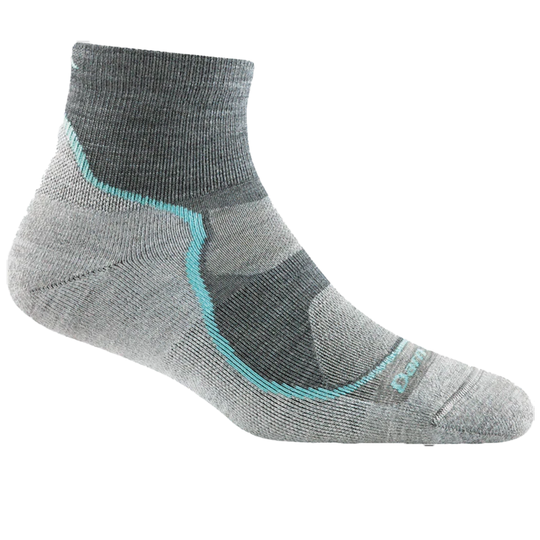Women's Darn Tough Light Hiker 1/4 Lightweight Hiking Socks