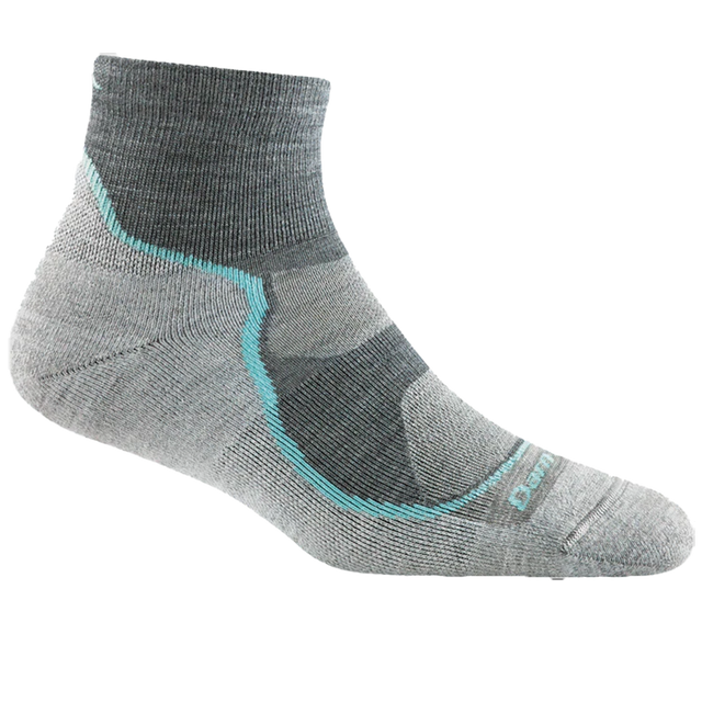 Women's Darn Tough Light Hiker 1/4 Lightweight Hiking Socks