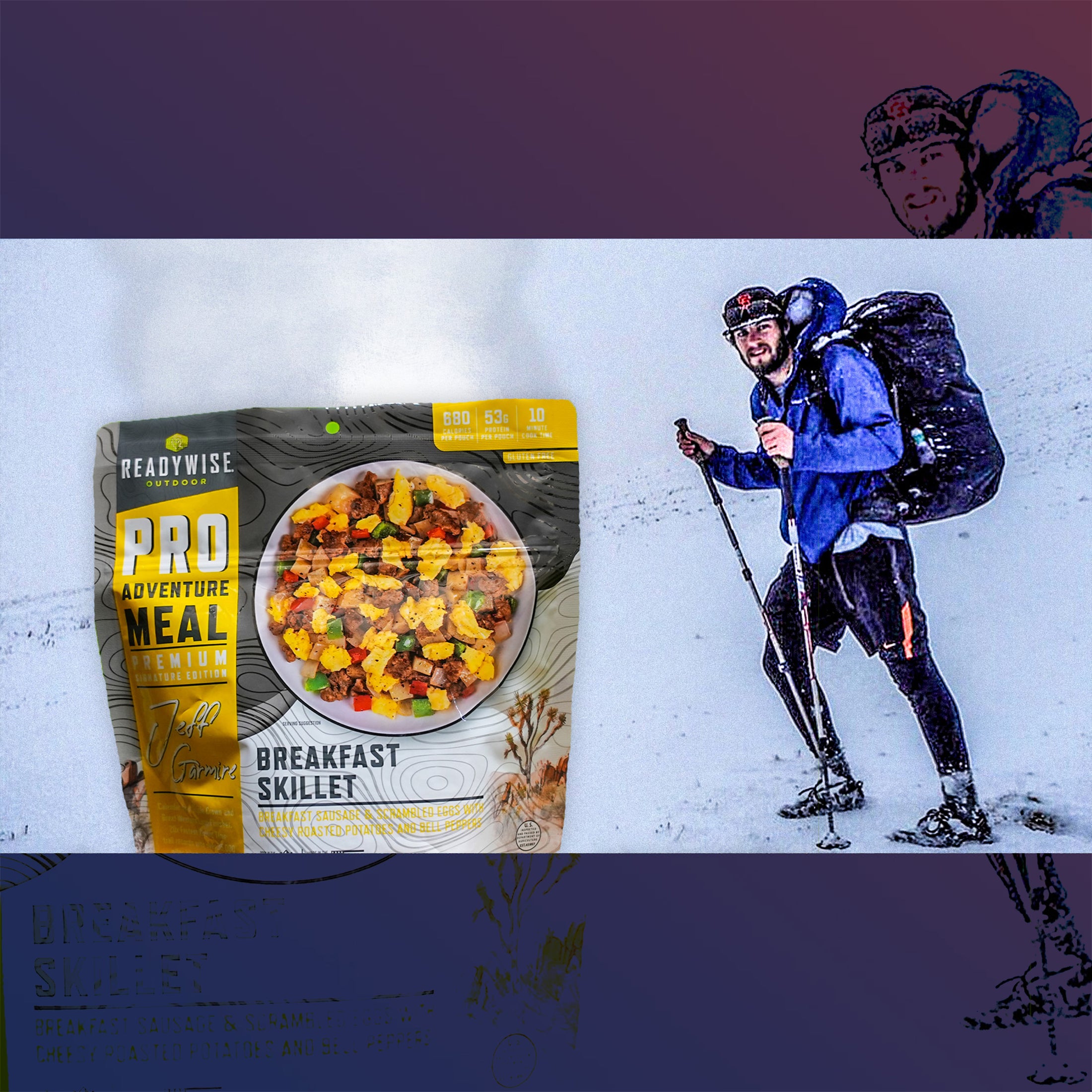 EP 163 - Backpacking Meals By Athletes For Athletes With Jeff Garmire & Readywise