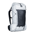 Angled shot of CS40 Ultra backpack with a visible brand logo on a plain background