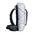 Side view of CS40 Ultra backpack on a plain background