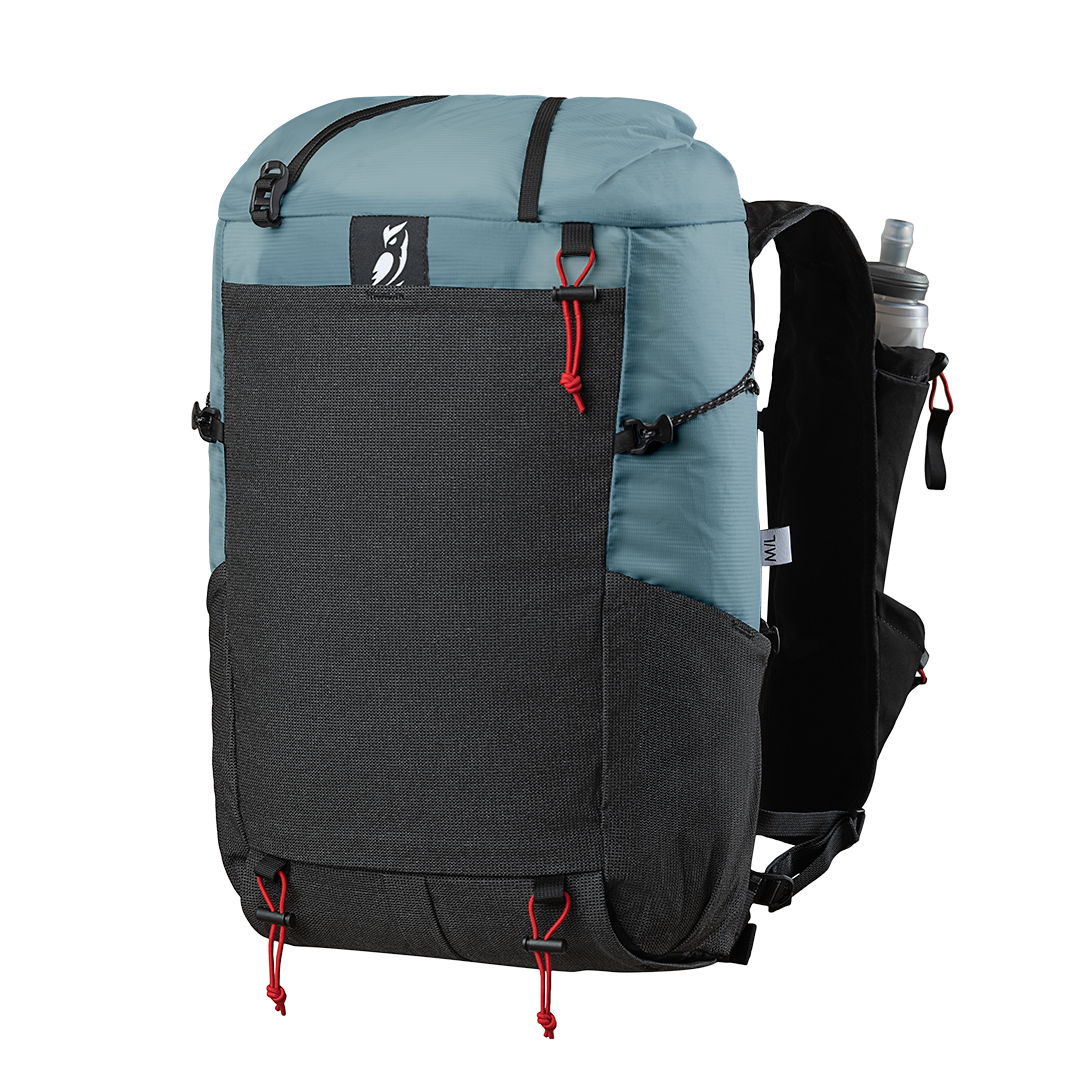 fastpack with visible brand logo