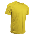 Athletic shirt on a white background 45 degree front right view