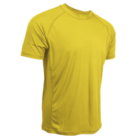 Athletic shirt on a white background 45 degree front right view