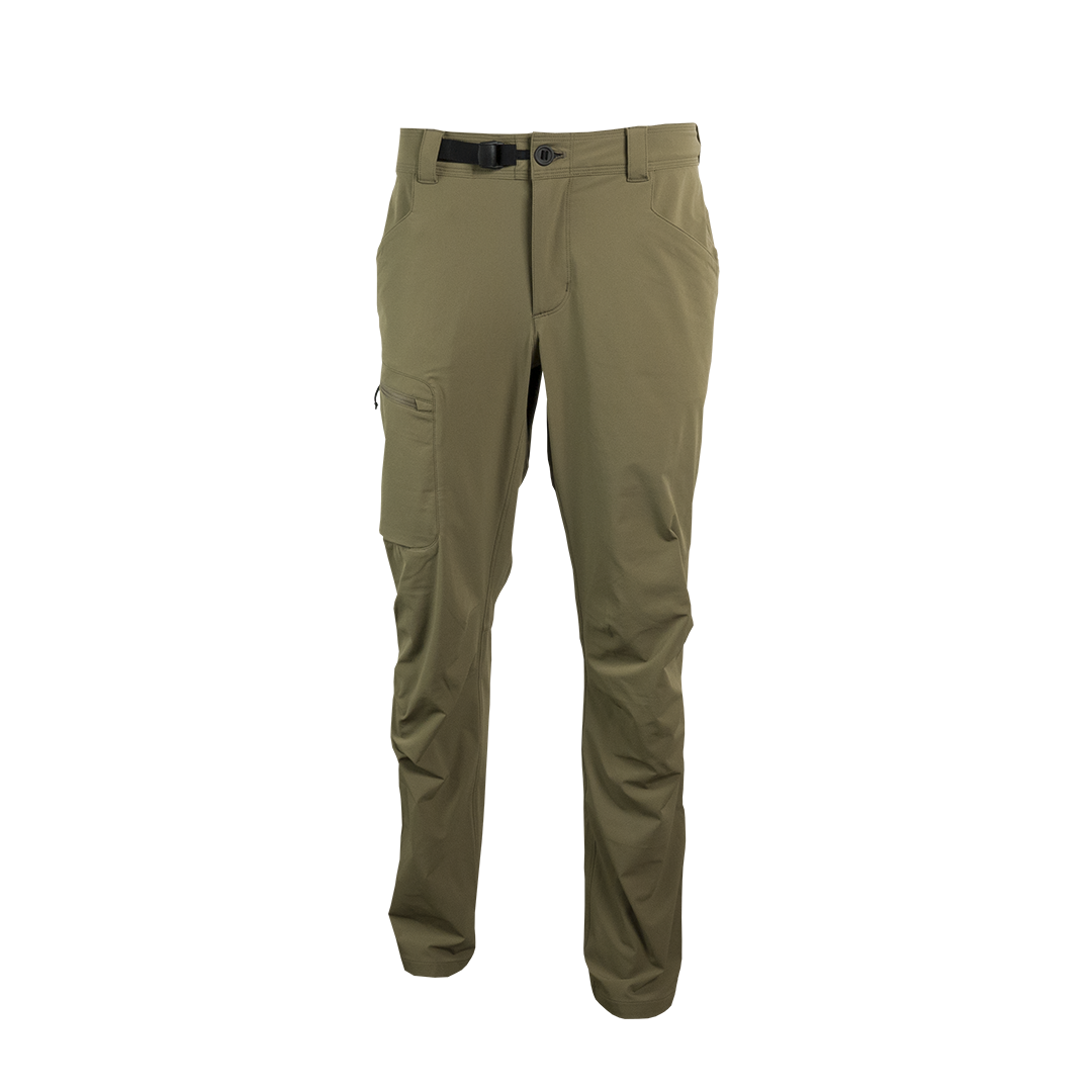 close front view of men's hiking pants