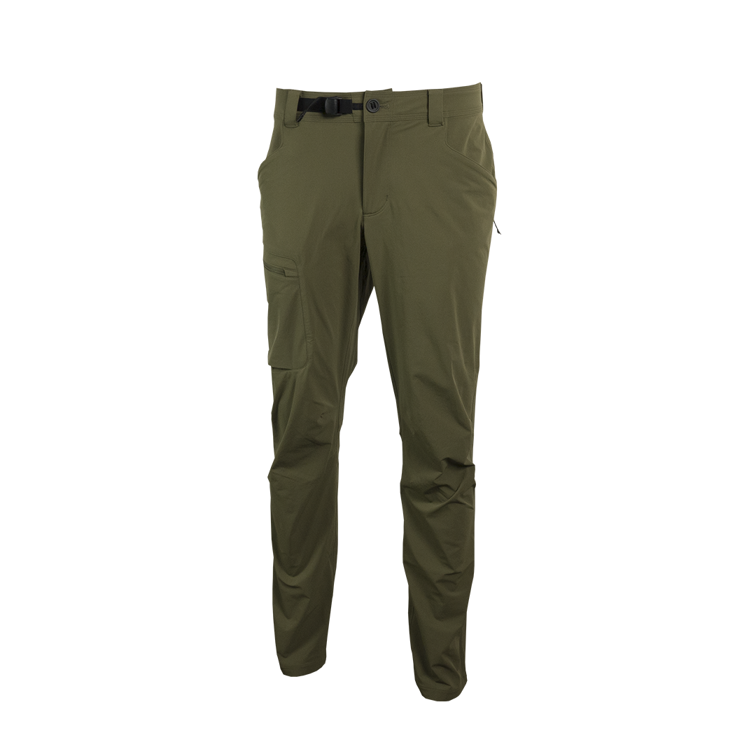 close front view of hiking pants for men