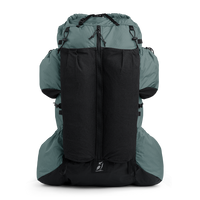 shadowlight backpack front facing arctic blue