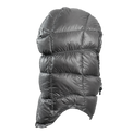 Rear view of Outdoor Vitals down insulated ultralight balaclava.