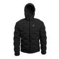 Outdoor Vitals Vantage Alpine Down Jacket – front view with hood up, ultralight 850 fill down insulation