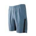 Angled front view of men's hiking shorts