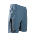 Angled front view of men's hiking shorts
