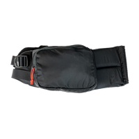Product shot showing the detachable hip belt pockets of the Outdoor Vitals CS40 Ultra Backpack