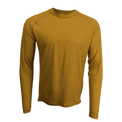 Long-sleeve athletic shirt on a white background