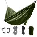 Outdoor Vitals Ultralight Complete Hammock System and included hardware.