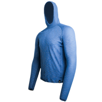 Angled front view of Tern Ultralight Merino Wool Hoodie