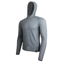 Angled front view of Tern Ultralight Merino Wool Hoodie
