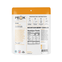Peak Refuel Premium Freeze Dried Cobbler