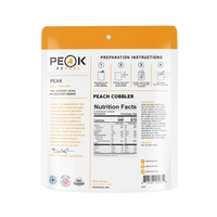Peak Refuel Premium Freeze Dried Cobbler