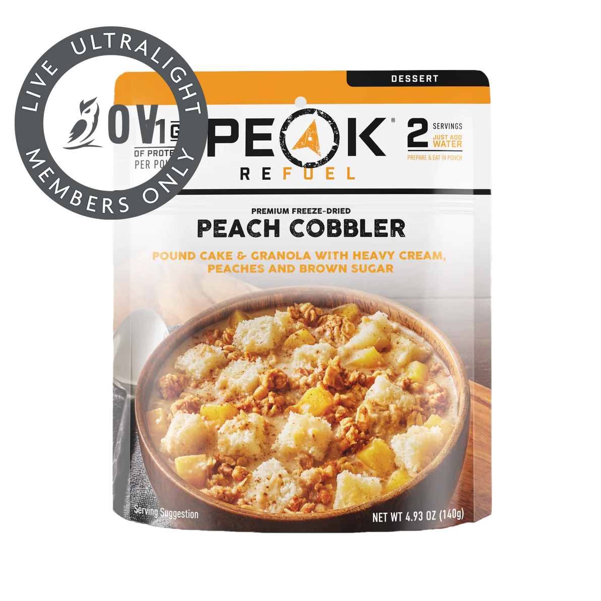 Peak Refuel Premium Freeze Dried Cobbler