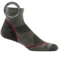 Men's Darn Tough Light Hiker 1/4 Lightweight Hiking Socks