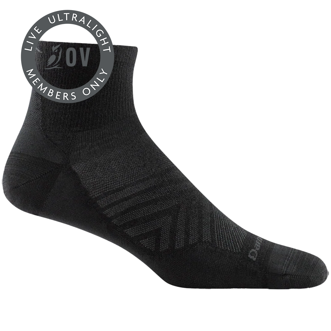 Men's Darn Tough 1/4 Ultra-Lightweight Running Socks