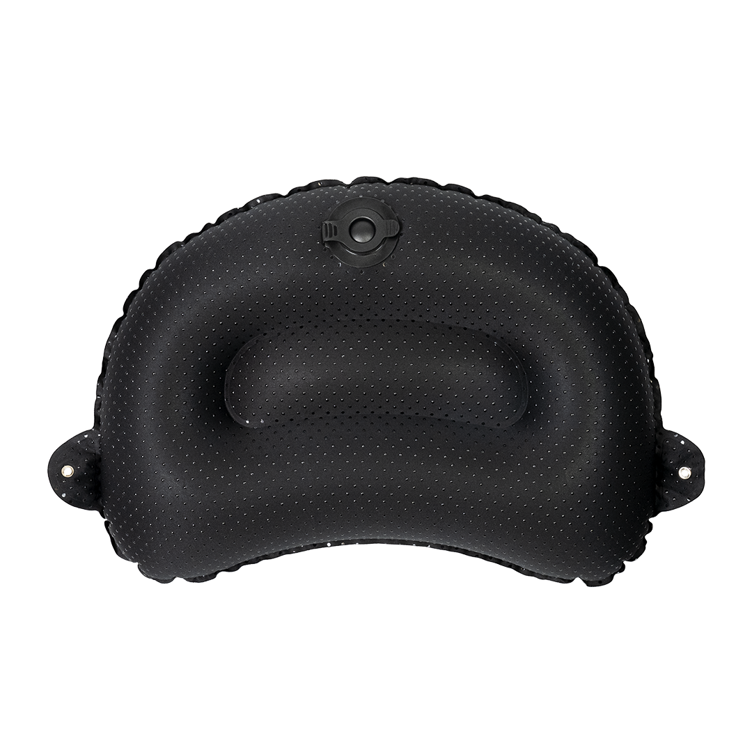rear view of ultralight backpacking pillow