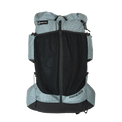 Rear view of the Shadowlight Ultralight Backpack featuring a mesh storage pocket