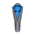 front view of 15 degree sleeping bag unzipped