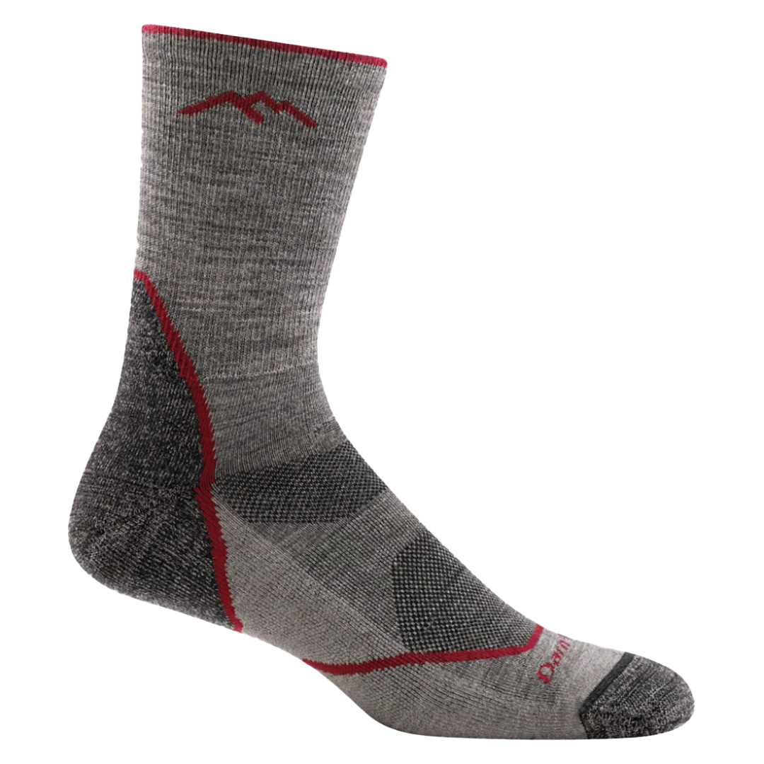 Men's Darn Tough Light Hiker Crew Lightweight Hiking Socks