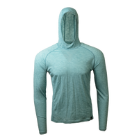 Front view of Tern Ultralight Merino Wool Hoodie