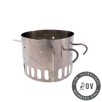 TOAKS Stand (Alcholol Stove Dual Pot Stand and Windscreen)