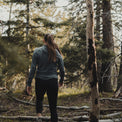 Woman wearing ultralight sun hoodie