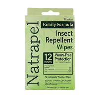 Natrapel Insect Repellent Wipes (with Picaridin)