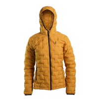 Outdoor Vitals Women’s Zulu Down Jacket – front view emphasizing technical down warmth for ultralight backpacking.