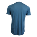 Athletic shirt on a white background  back view