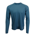 Long-sleeve athletic shirt on a white background