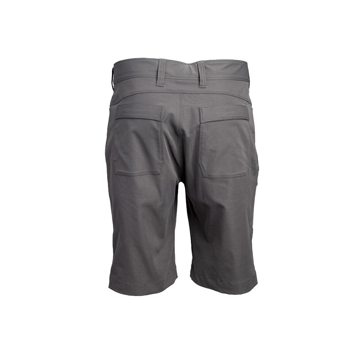 rear view of men's backpacking shorts