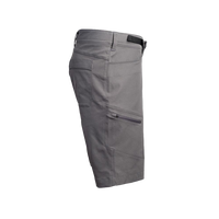 Side view of men's hiking shorts