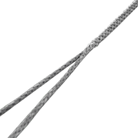Close-up view of the adjustable spliced burry on an Outdoor Vitals Whoopie Sling hammock suspension line.