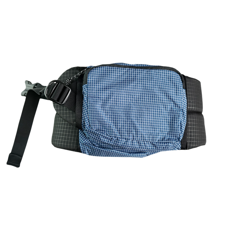 Outdoor Vitals Shadowlight Carbon 60 Backpack detachable hip belt pocket.