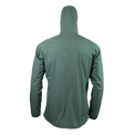 rear view of ultralight windbreaker jacket - no background